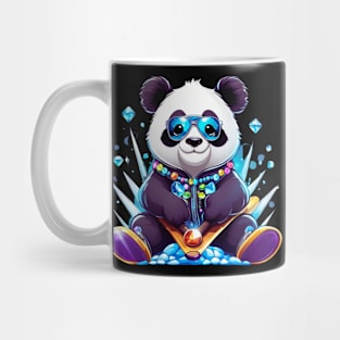 Powder Panda Adventure: Ski Vacation Delight Design Mug